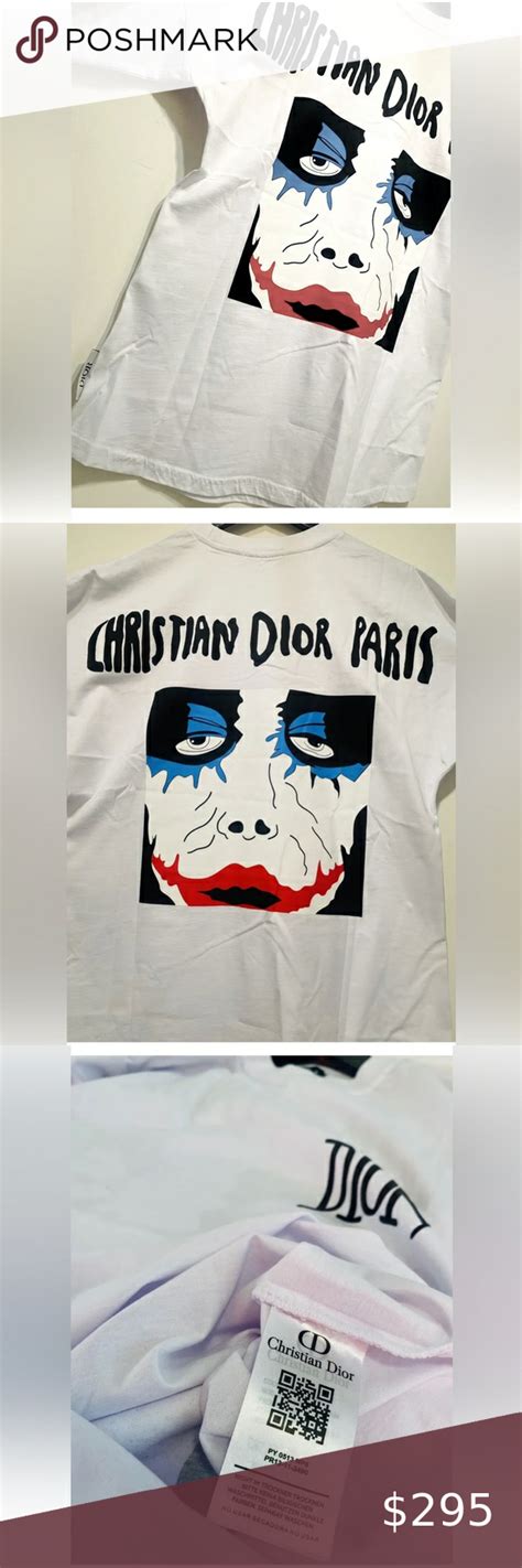 dior joker t shirt|Christian Dior Couture T.